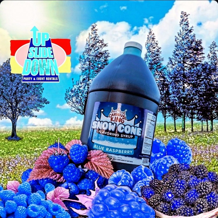 Blue Raspberry Syrup Snow Cone Syrup