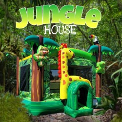 Jungle House- bounce house for rent 15x15 (with free basketb