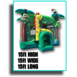 Jungle House: 15x15 XL Bounce House