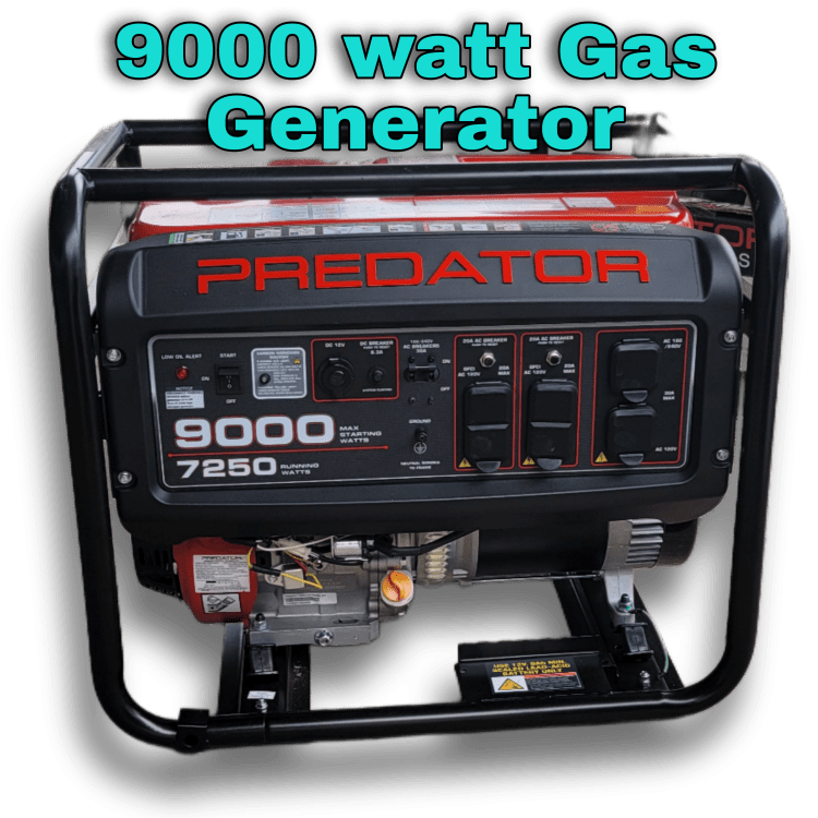 Gas Generator 9000 watt for rent