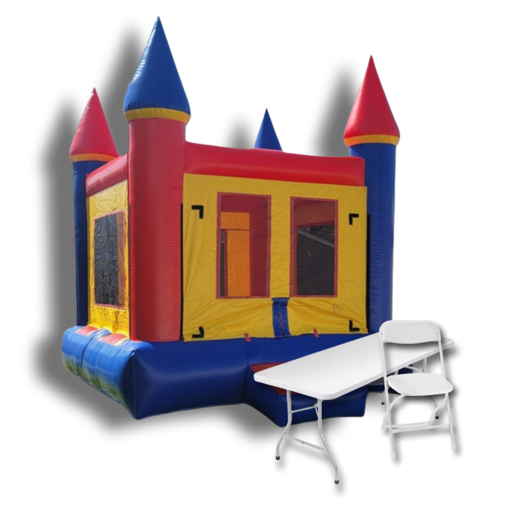 The Colorbox Jumper W/ 3 Tables & 12 Chairs