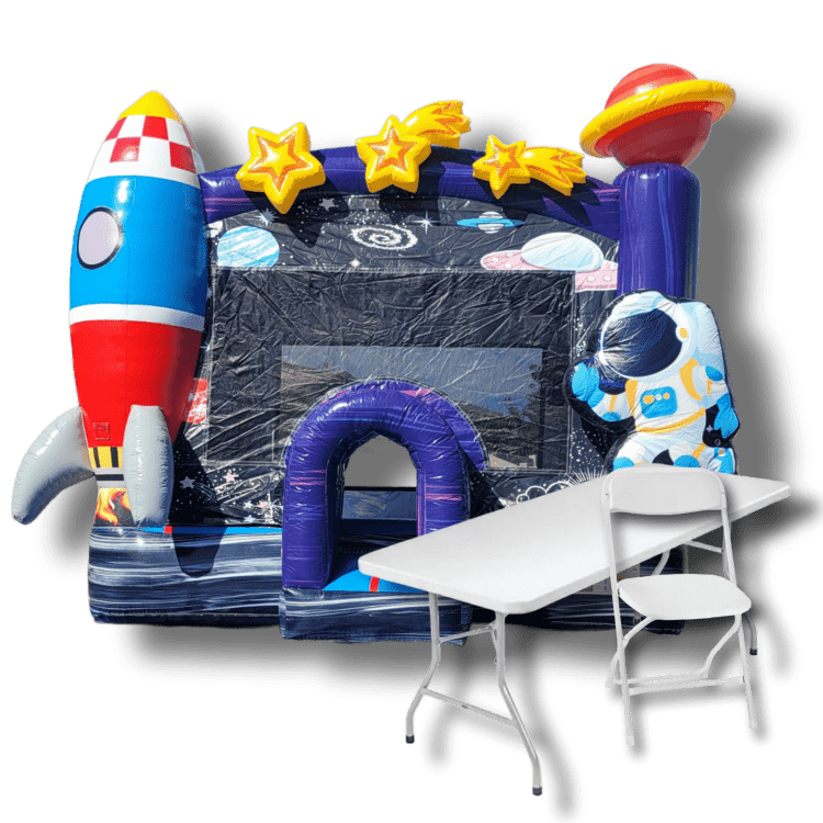 UP N SPACE XL Jumper W/ 3 Tables and 12 Chairs